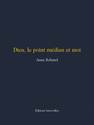 cover image of Dieu, le point médian et moi